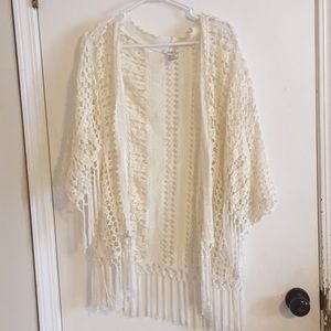 Forever 21 tassel kimono